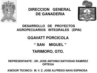 DIRECCION GENERAL DE GANADERIA