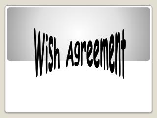 Wish Agreement