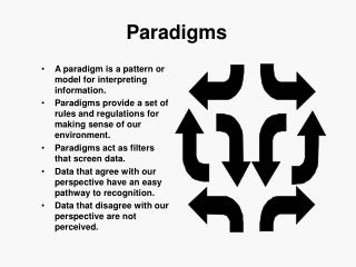 Paradigms