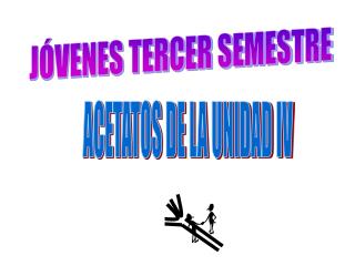 JÓVENES TERCER SEMESTRE