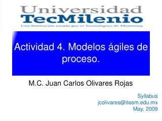 Actividad 4. Modelos ágiles de proceso.