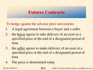 Futures Contracts