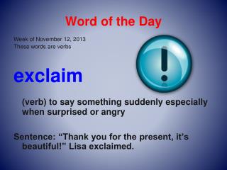 Word of the Day