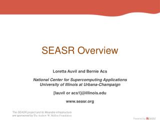 SEASR Overview