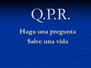 Q.P.R.