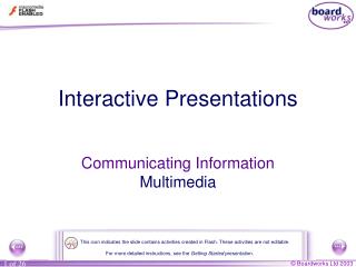 Interactive Presentations