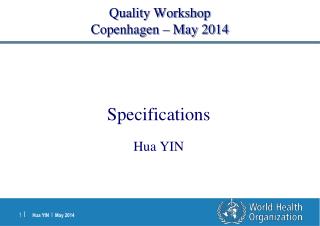 Quality Workshop Copenhagen – May 2014