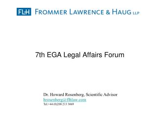 7th EGA Legal Affairs Forum