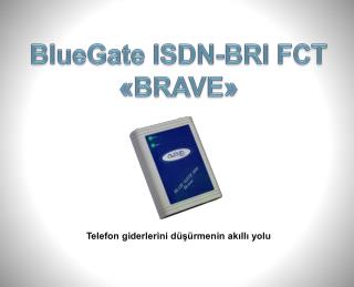 BlueGate ISDN- B RI FCT «BRAVE»