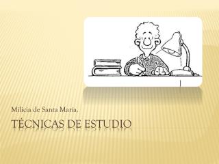 Técnicas de estudio