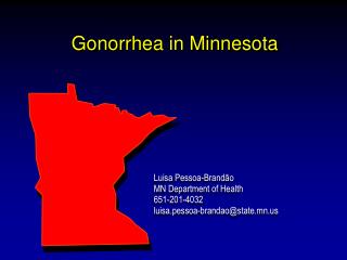 Gonorrhea in Minnesota