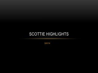 Scottie highlights
