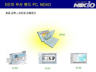 5 인치 무선 핸드 PC, NEXiO