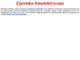 Zjawisko fotoelektryczne