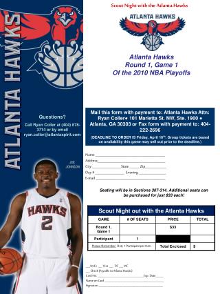 Scout Night with the Atlanta Hawks