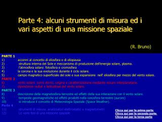 PARTE 1 1) 	accenni al concetto di eliosfera e di eliopausa