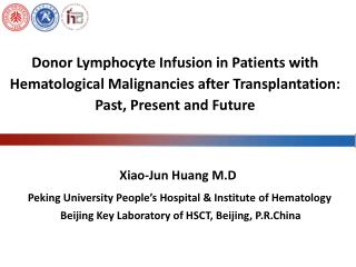 Peking University People’s Hospital &amp; Institute of Hematology