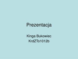 Prezentacja