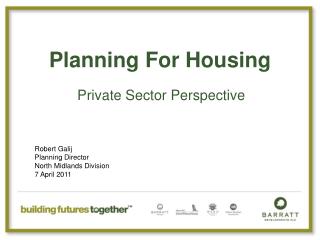 Planning For Housing