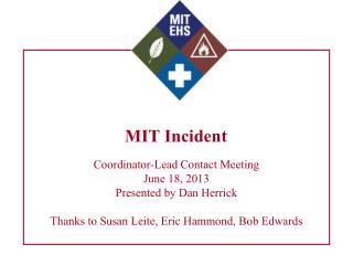 MIT Incident