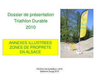 ANNEXES ILLUSTREES ZONES DE PROPRETE EN ALSACE