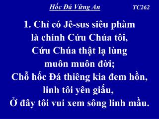 Hốc Ðá Vững An