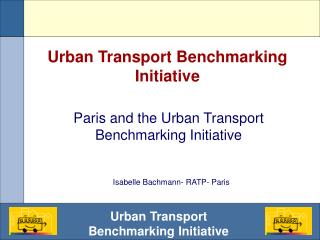 Urban Transport Benchmarking Initiative