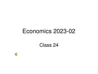 Economics 2023-02