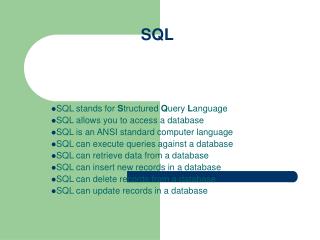 SQL