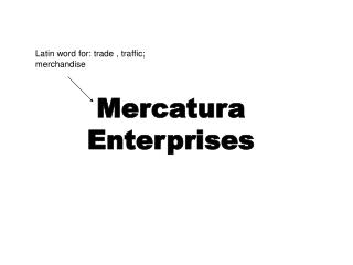 Mercatura Enterprises