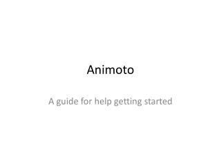 Animoto