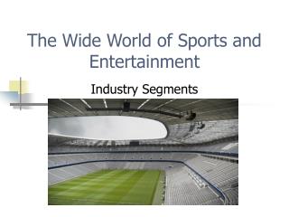 The Wide World of Sports and Entertainment