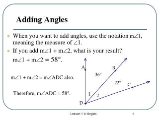 Adding Angles