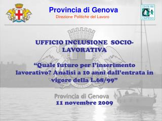 UFFICIO INCLUSIONE SOCIO-LAVORATIVA