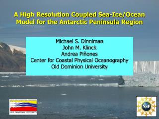 A High Resolution Coupled Sea-Ice/Ocean Model for the Antarctic Peninsula Region