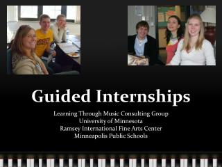 Guided Internships