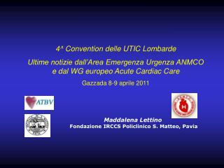 4^ Convention delle UTIC Lombarde