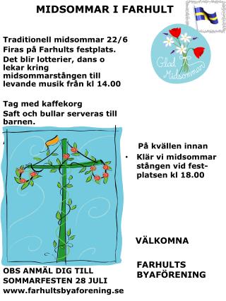 MIDSOMMAR I FARHULT