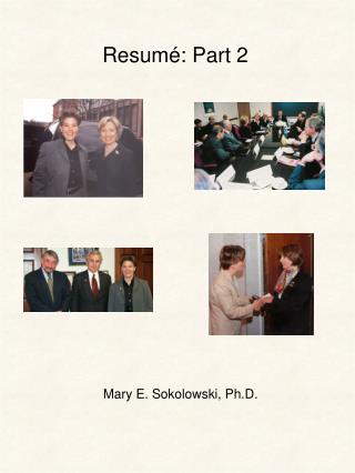 Mary E. Sokolowski, Ph.D.