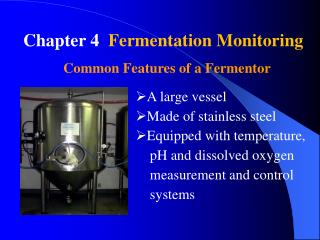 Chapter 4 Fermentation Monitoring