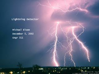 Lightning Detector