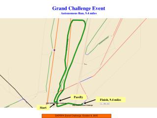 DAPRPA Grand Challenge, October 8, 2005