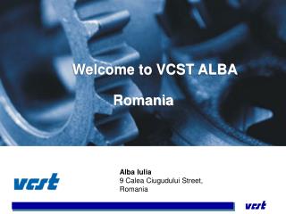 Welcome to VCST ALBA