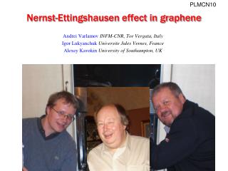 Nernst-Ettingshausen effect in graphene