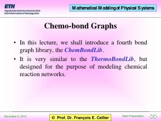 Chemo-bond Graphs