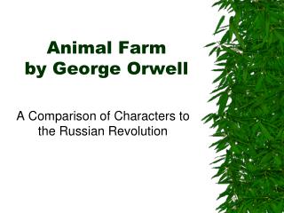 Animal Farm by George Orwell