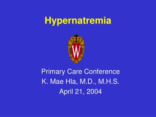 Hypernatremia