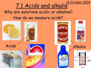 7.1 Acids and alkalis