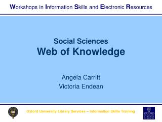 Social Sciences Web of Knowledge