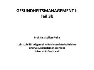 Gliederung